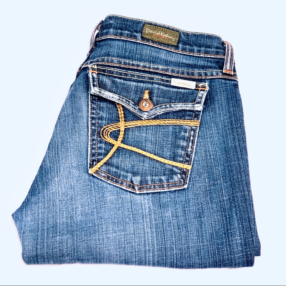 David Kahn Jeans Distressed Nikki Sz 28 x 32”